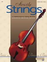 Strictly Strings Book 2 String Bass string method book cover Thumbnail